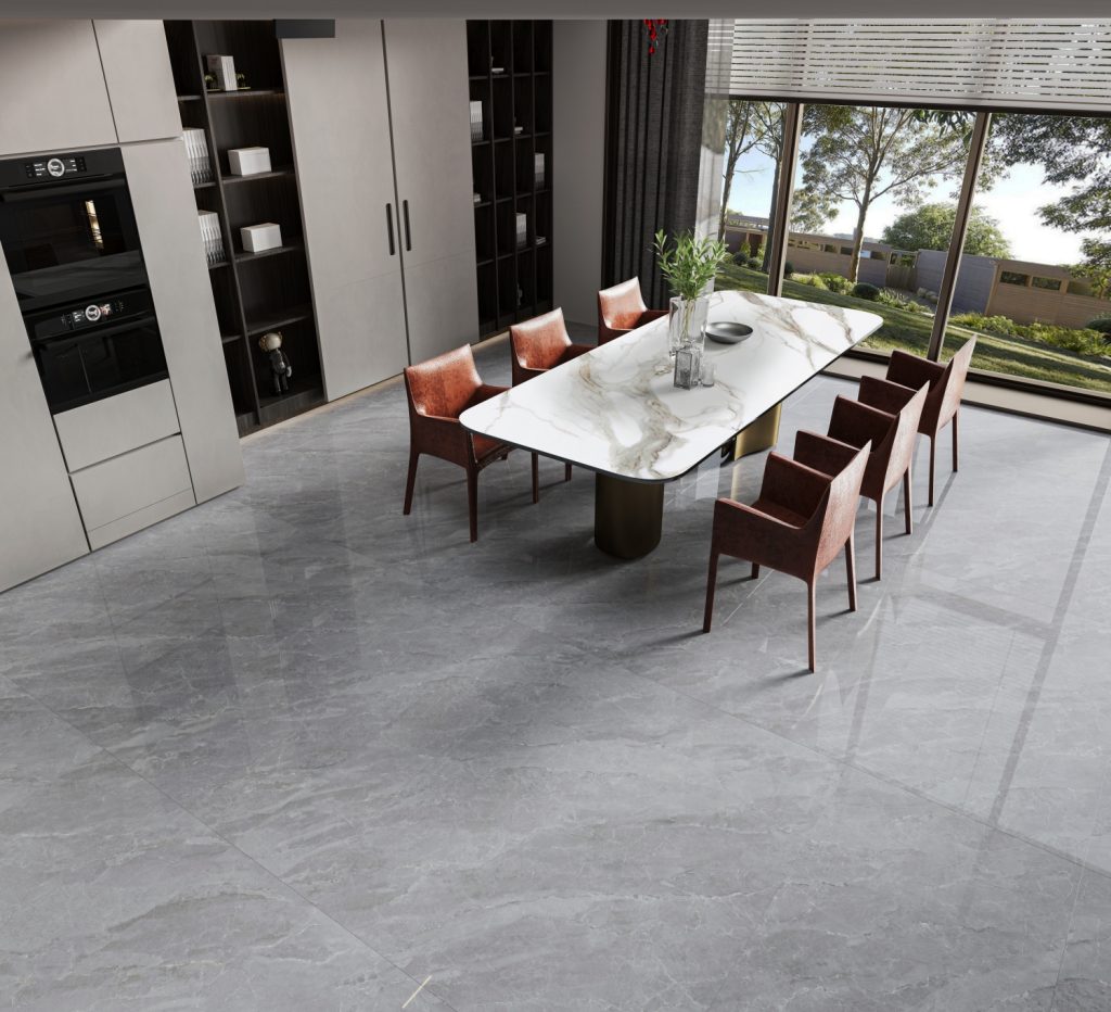 Brown Gray Sintered Stone Used For Floors