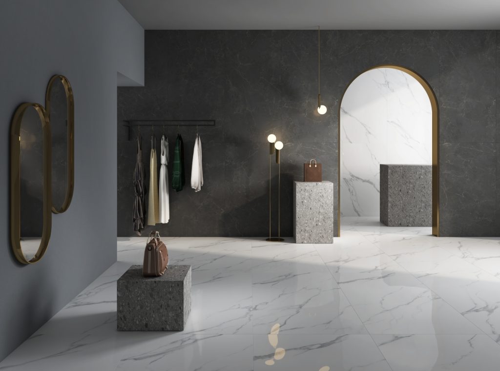 Italy Marble White Sintered stone floors