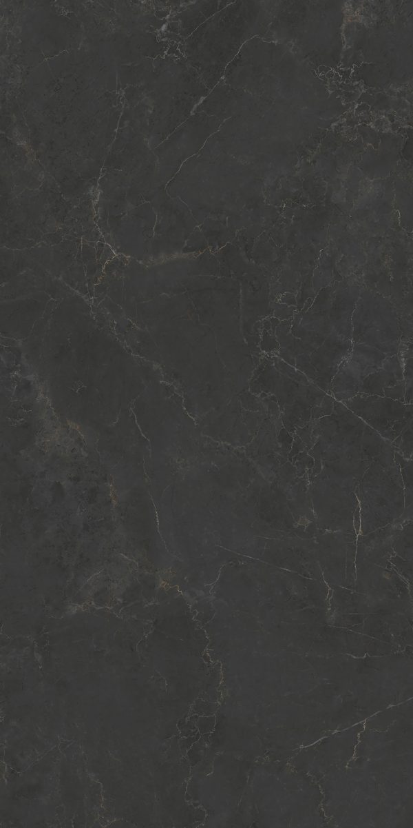 Champs Elysees Black Gold(Glossy) Sintered Stone Used For Floors