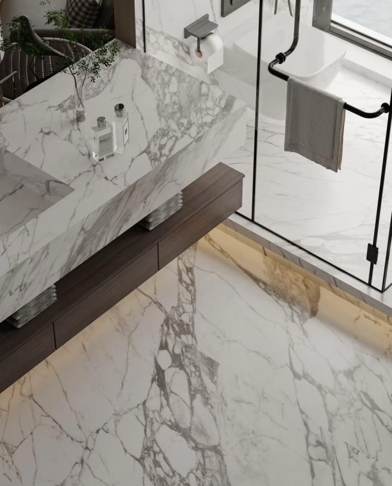 Transform Your Bathroom with Modern Sintered Stone Vanities