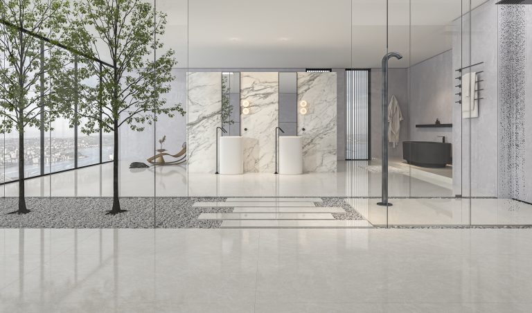 Benefits of Choosing Sintered Stone for Your Bathroom Floor